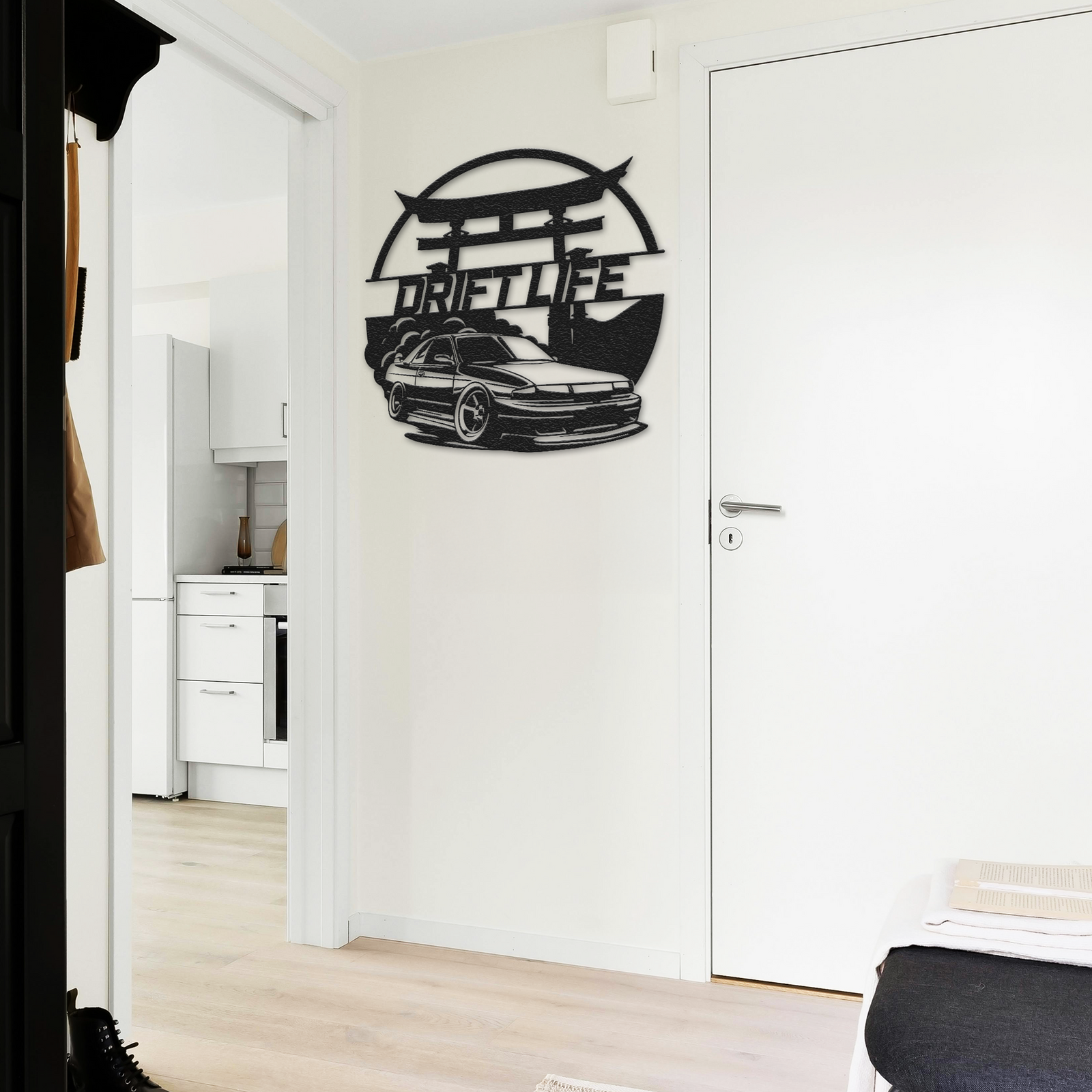 Torii Drifter - Personalized Metal Wall Art