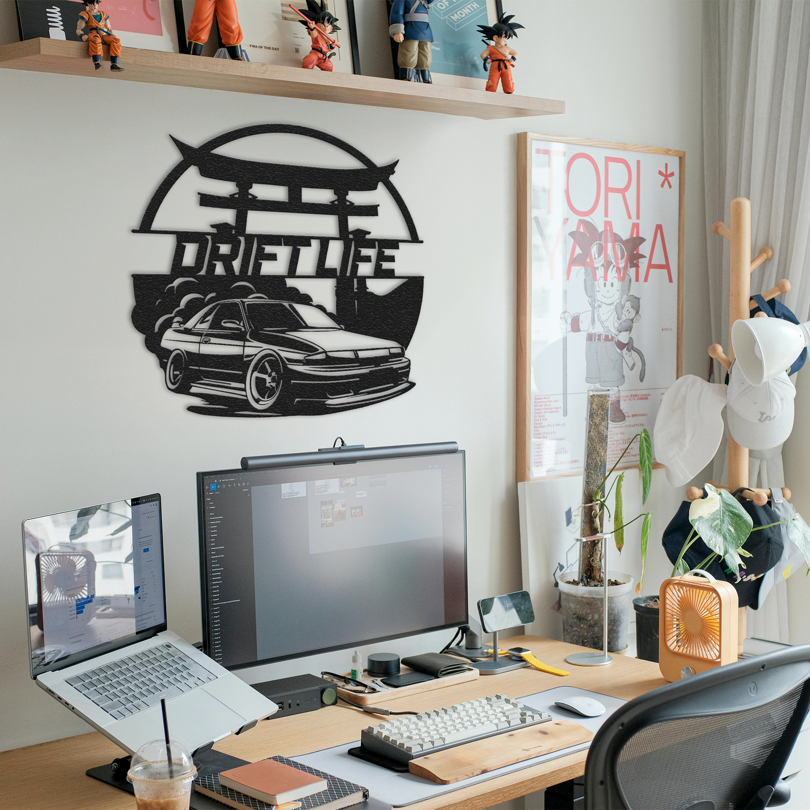 Torii Drifter - Personalized Metal Wall Art