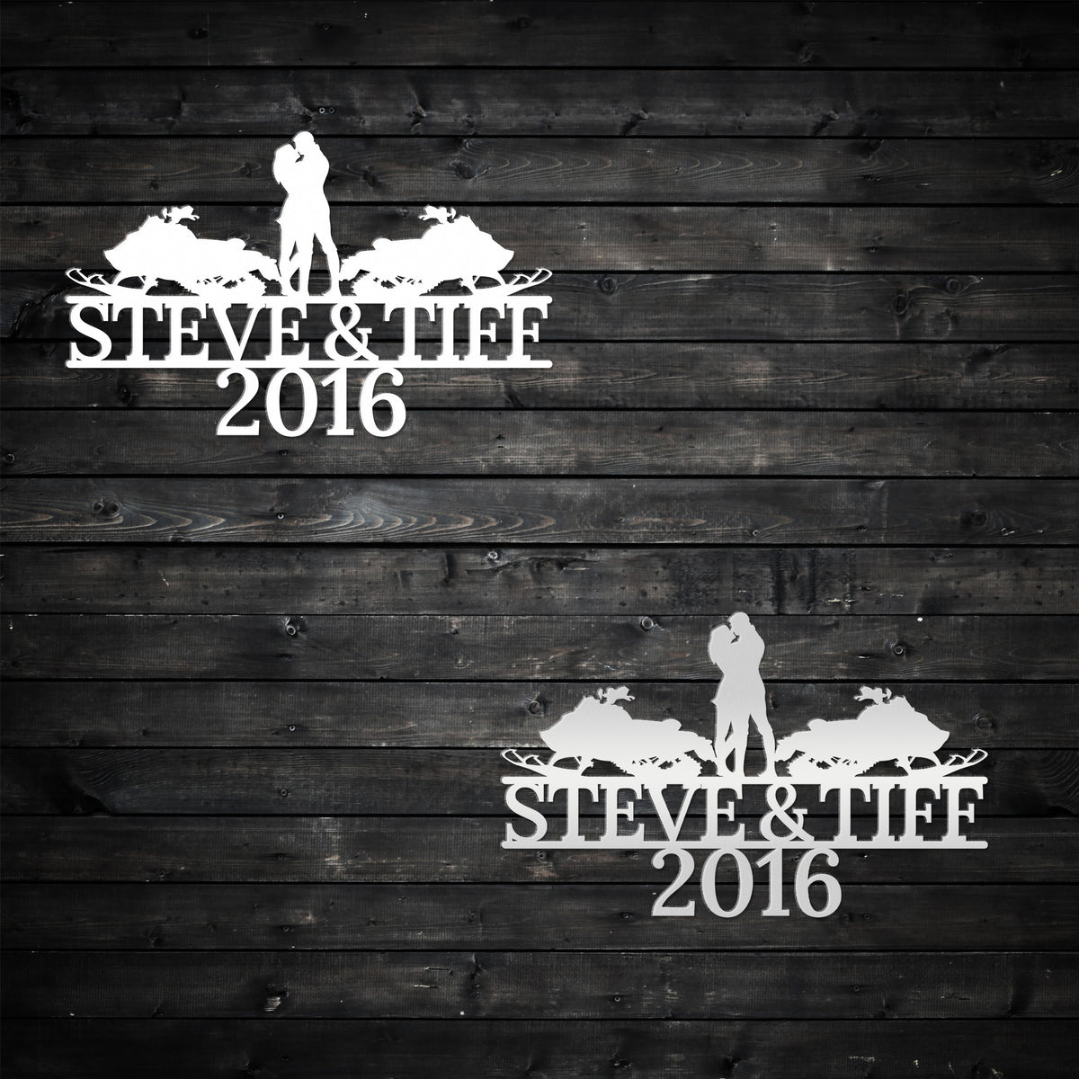 a picture of a wooden wall with the words steve and tite on it