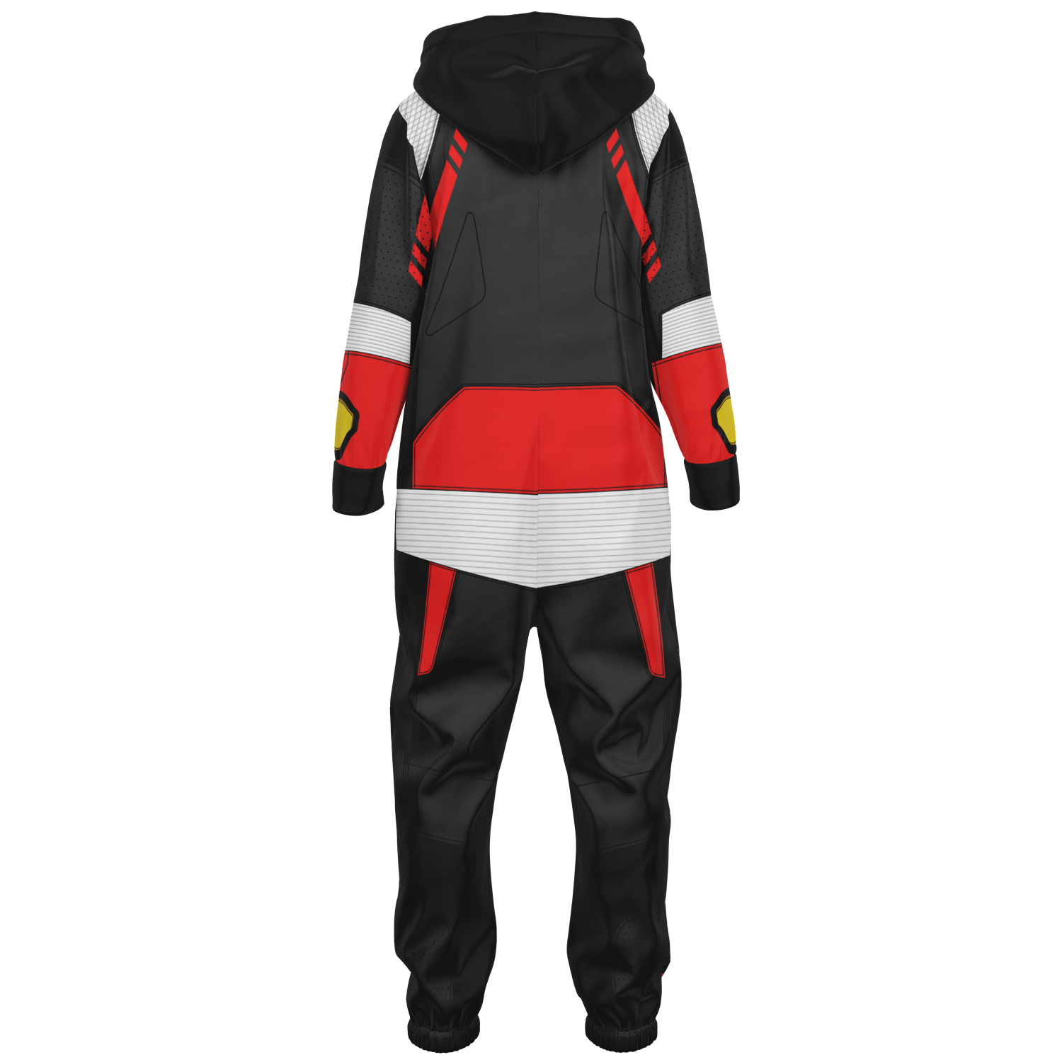 Black and Red Super Sport Jumpsuit - Youth