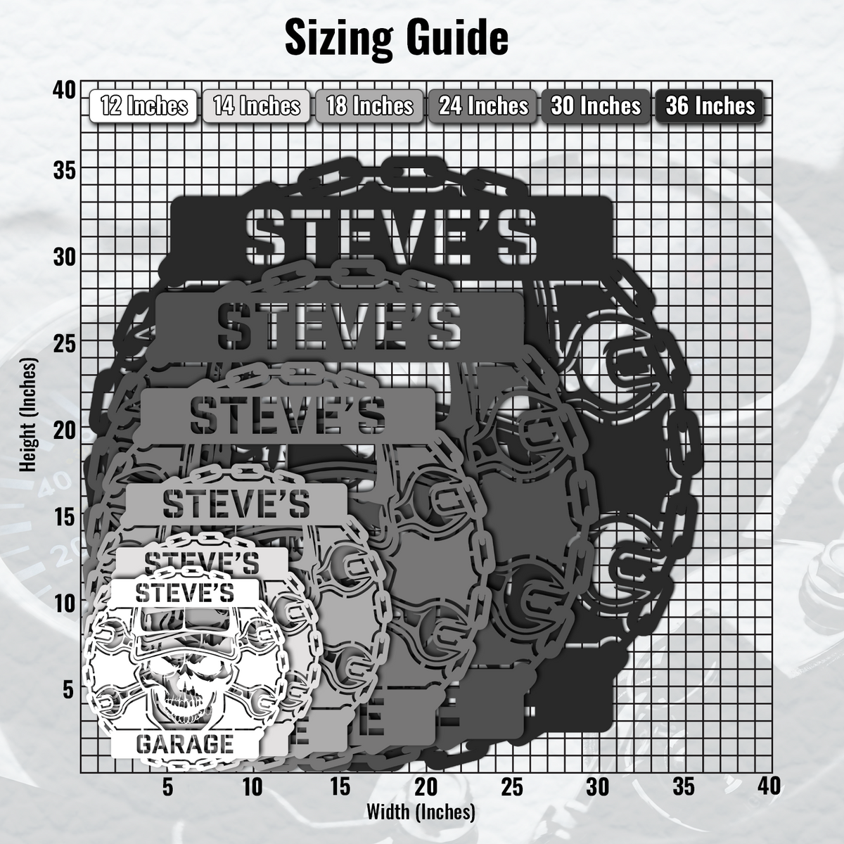 a picture of a bunch of different items on a sheet of paper