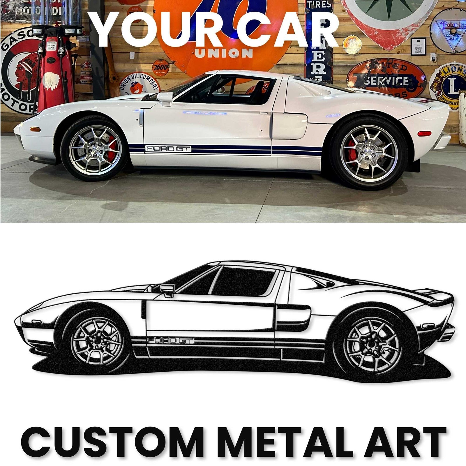 Your Custom Ride Metal Wall Art - 5 Colors