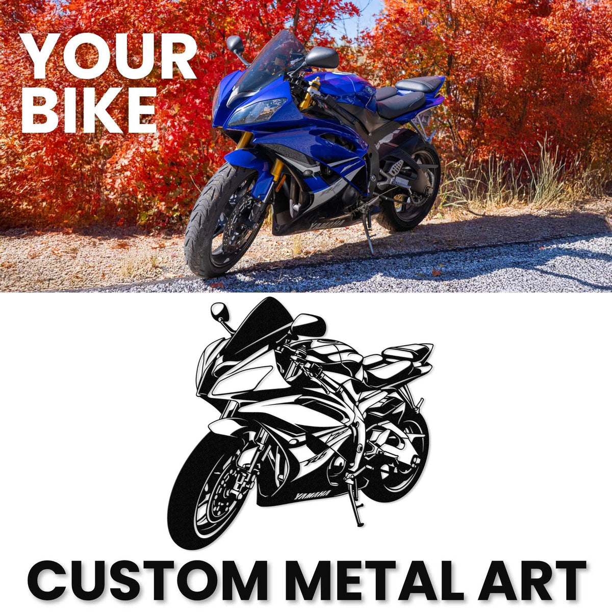 Your Custom Ride Metal Wall Art - 5 Colors