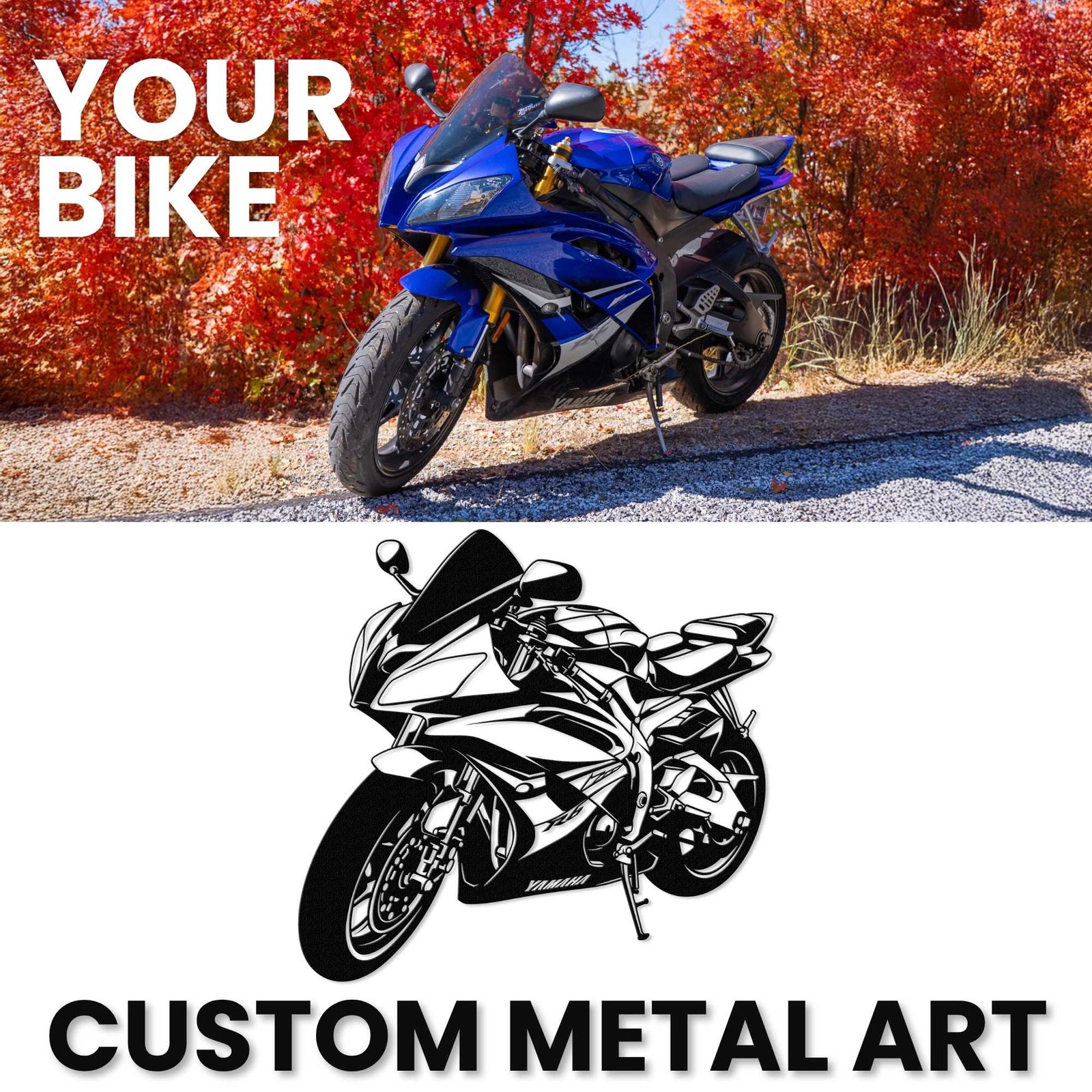 Your Custom Ride Metal Wall Art - 5 Colors