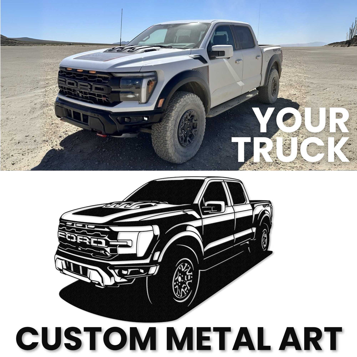 Your Custom Ride Metal Wall Art - 5 Colors