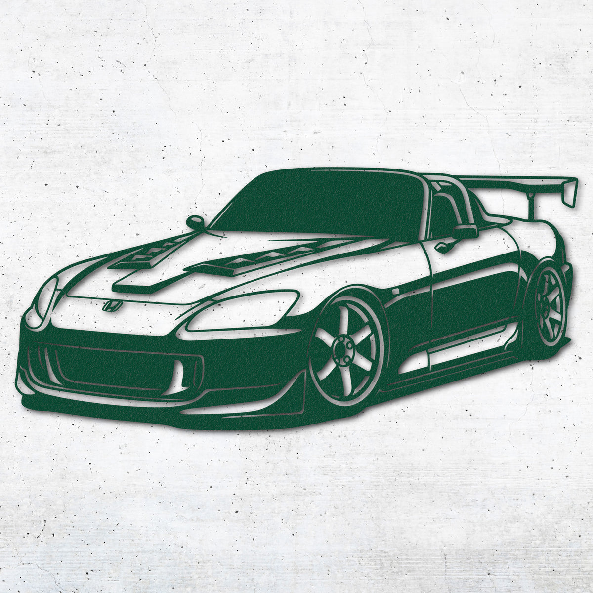 Turn Your Ride into Custom Metal Wall Art - 12 Colors