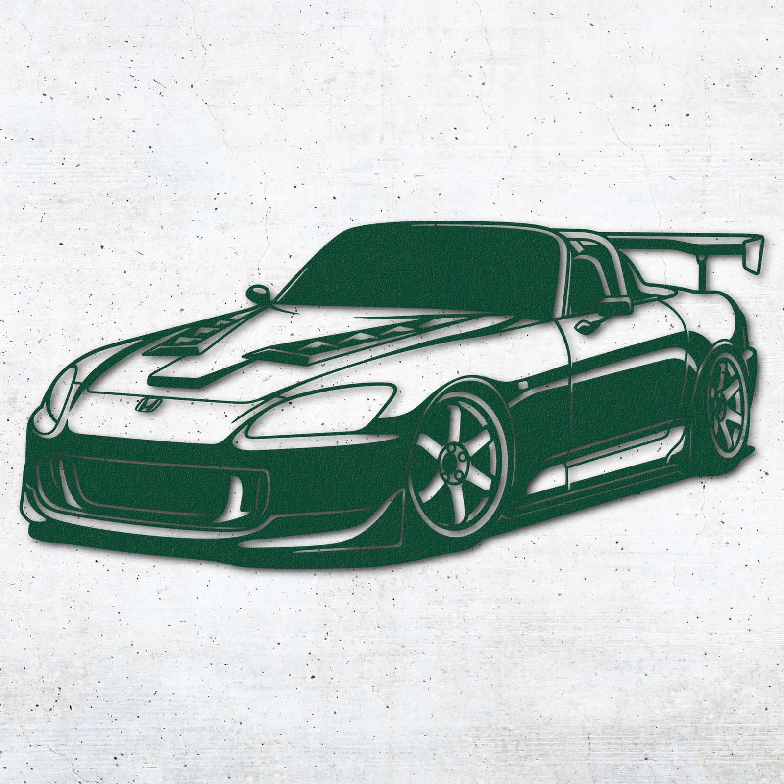 Turn Your Ride into Custom Metal Wall Art - 12 Colors