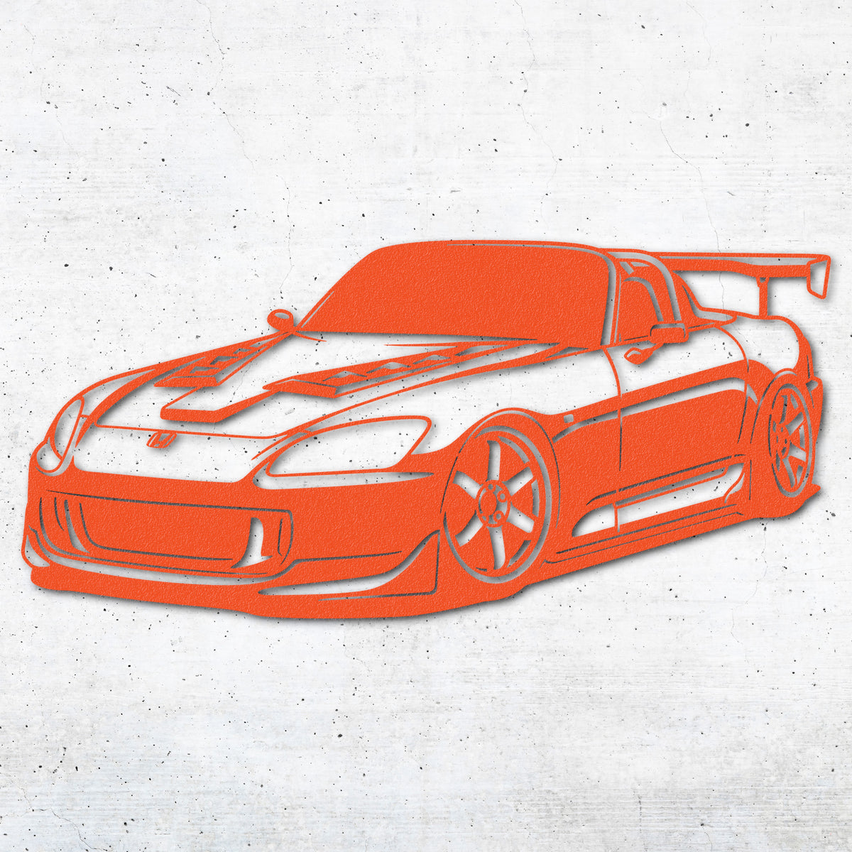 Turn Your Ride into Custom Metal Wall Art - 12 Colors