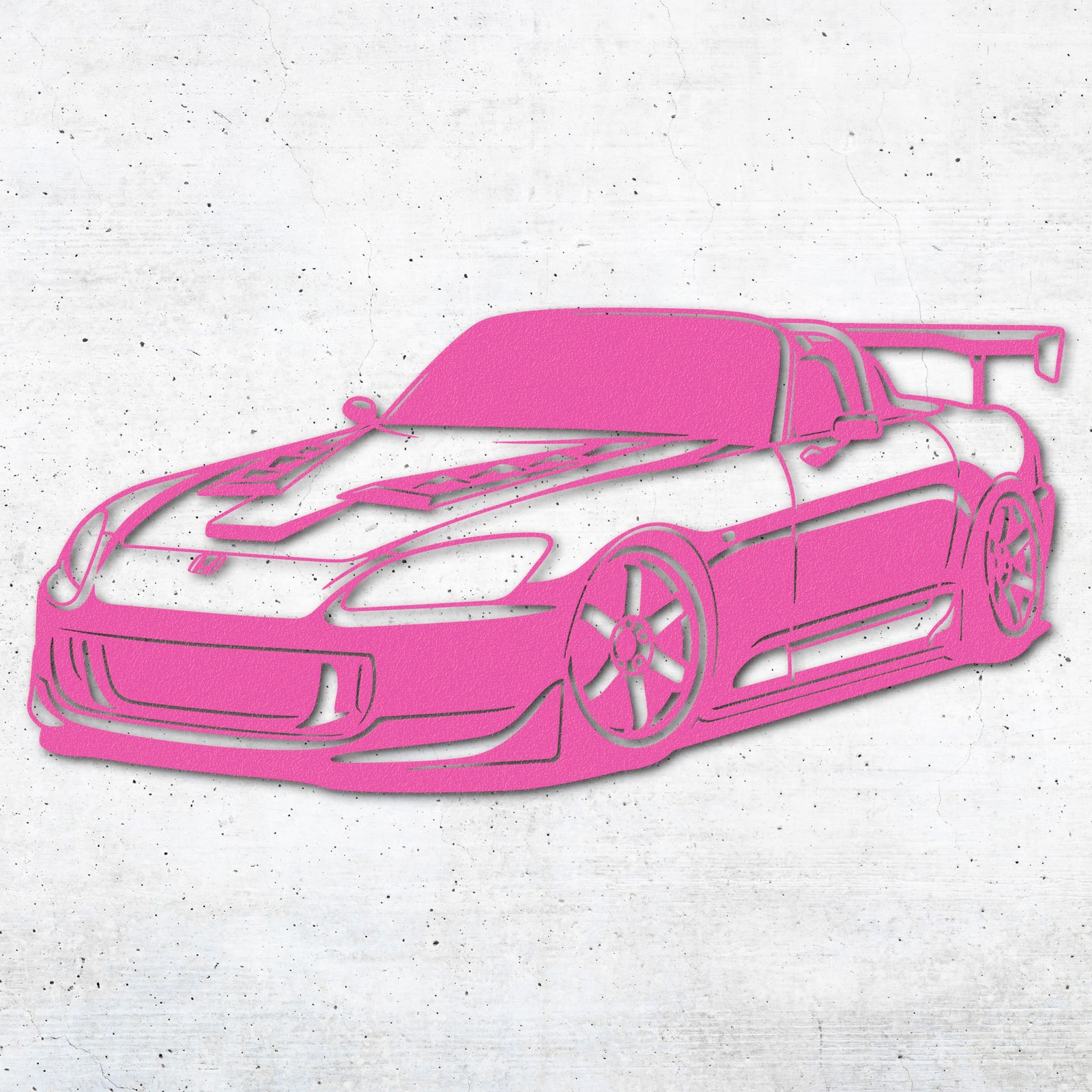 Turn Your Ride into Custom Metal Wall Art - 12 Colors