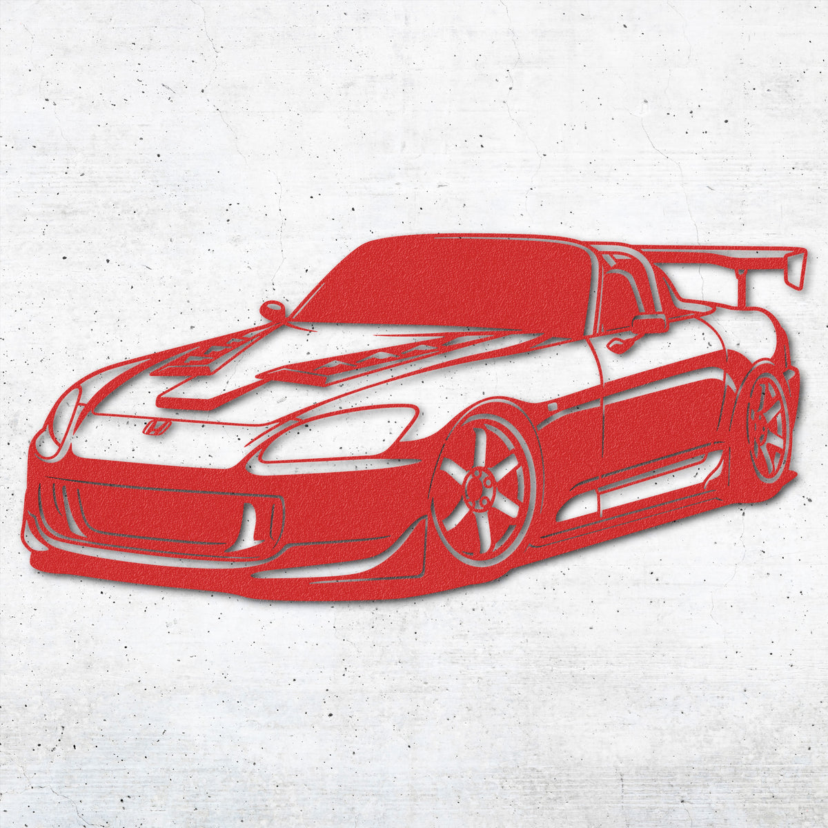 Turn Your Ride into Custom Metal Wall Art - 12 Colors