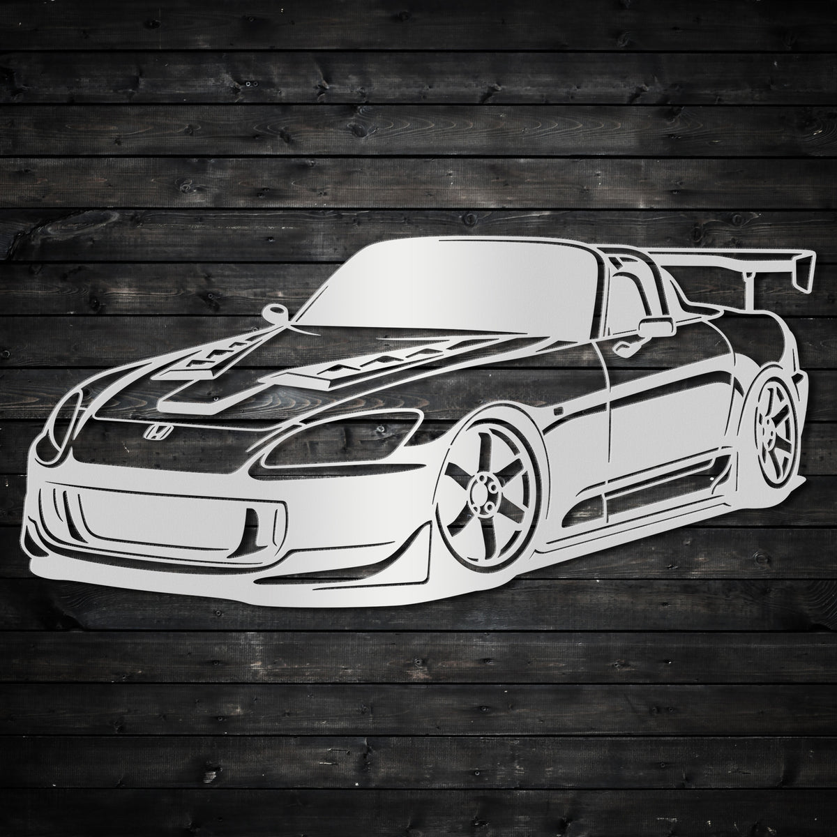 Turn Your Ride into Custom Metal Wall Art - 12 Colors