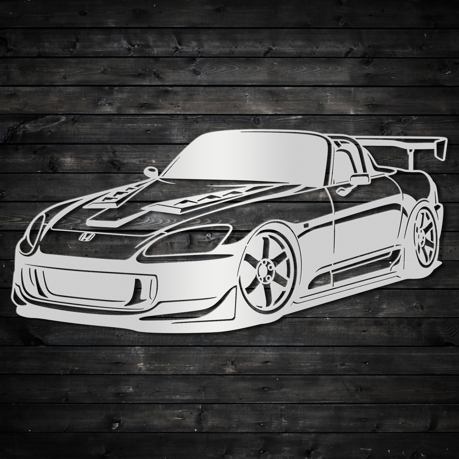 Turn Your Ride into Custom Metal Wall Art - 12 Colors