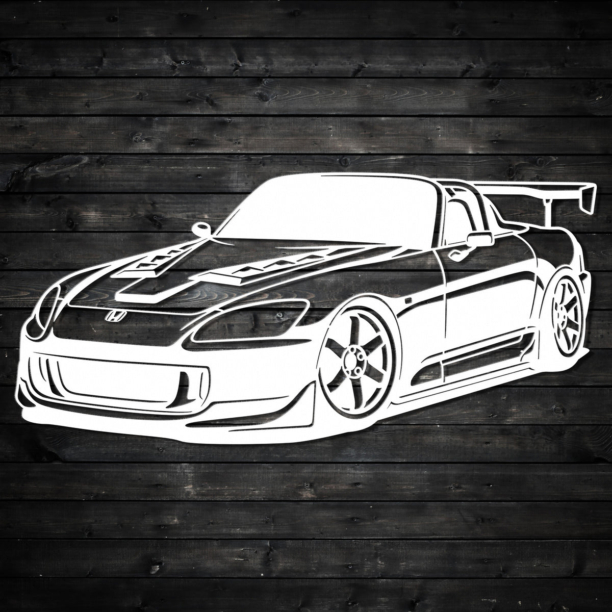 Turn Your Ride into Custom Metal Wall Art - 12 Colors