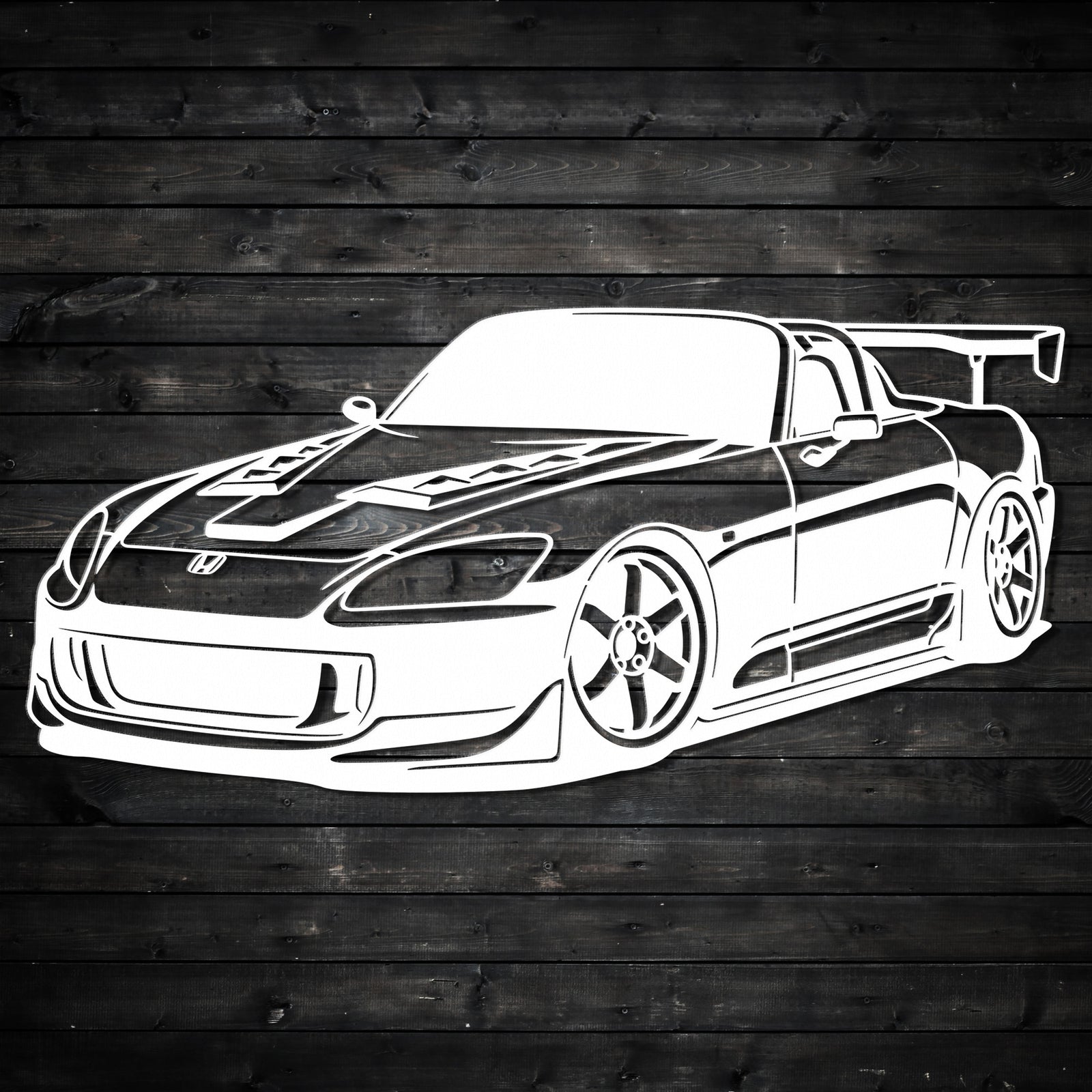 Turn Your Ride into Custom Metal Wall Art - 12 Colors