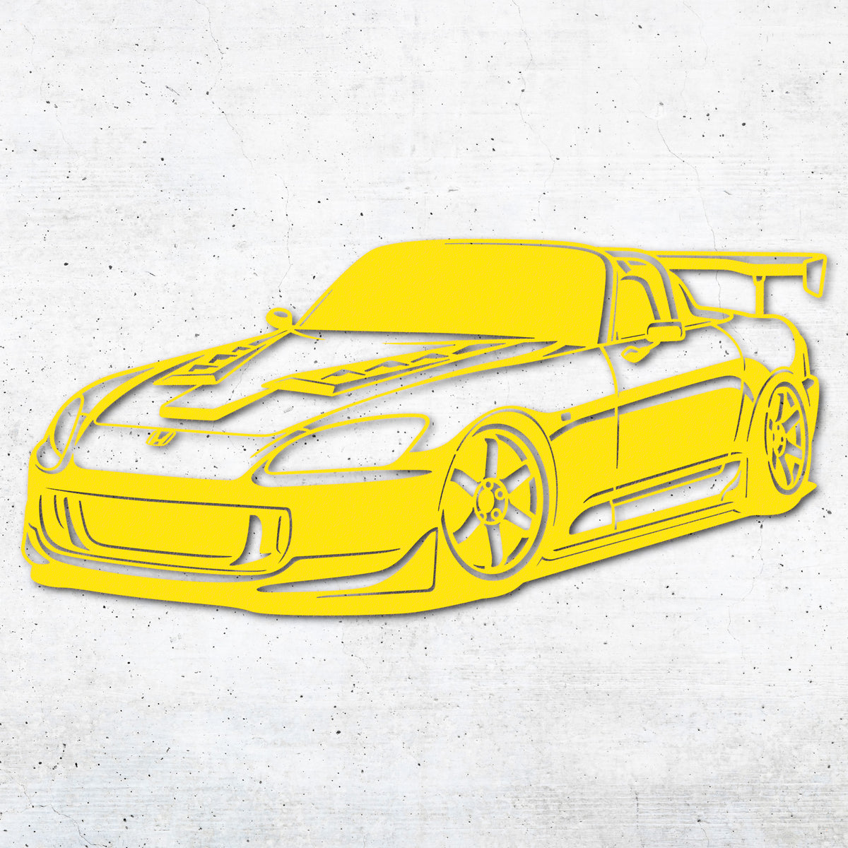 Turn Your Ride into Custom Metal Wall Art - 12 Colors