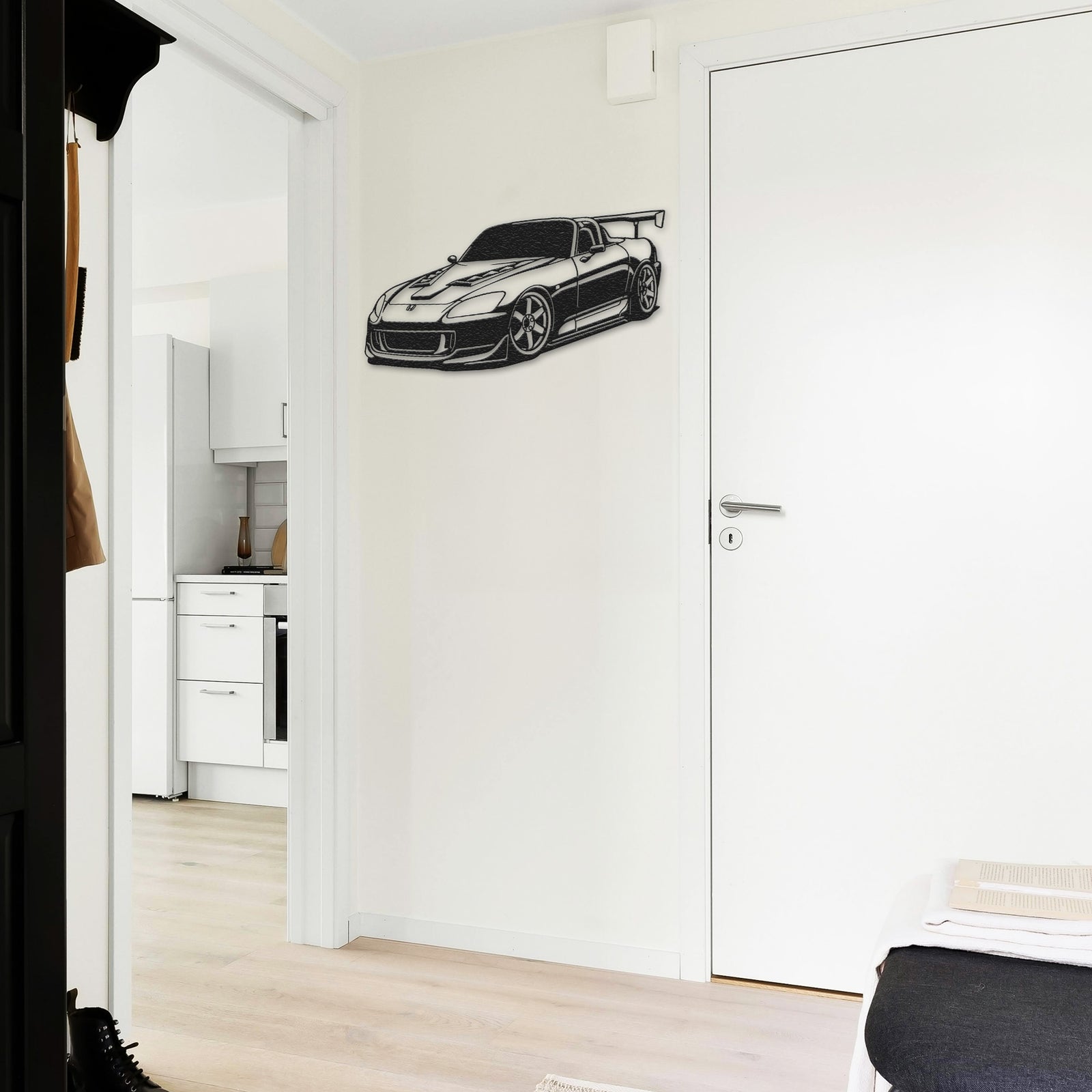 Turn Your Ride into Custom Metal Wall Art - 12 Colors