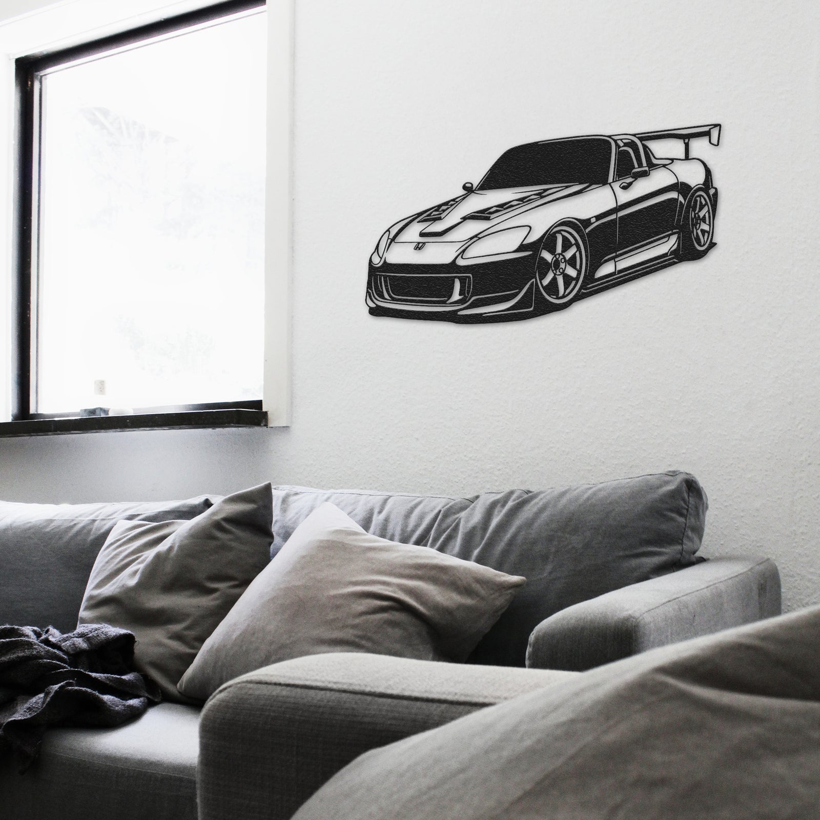 Turn Your Ride into Custom Metal Wall Art - 12 Colors
