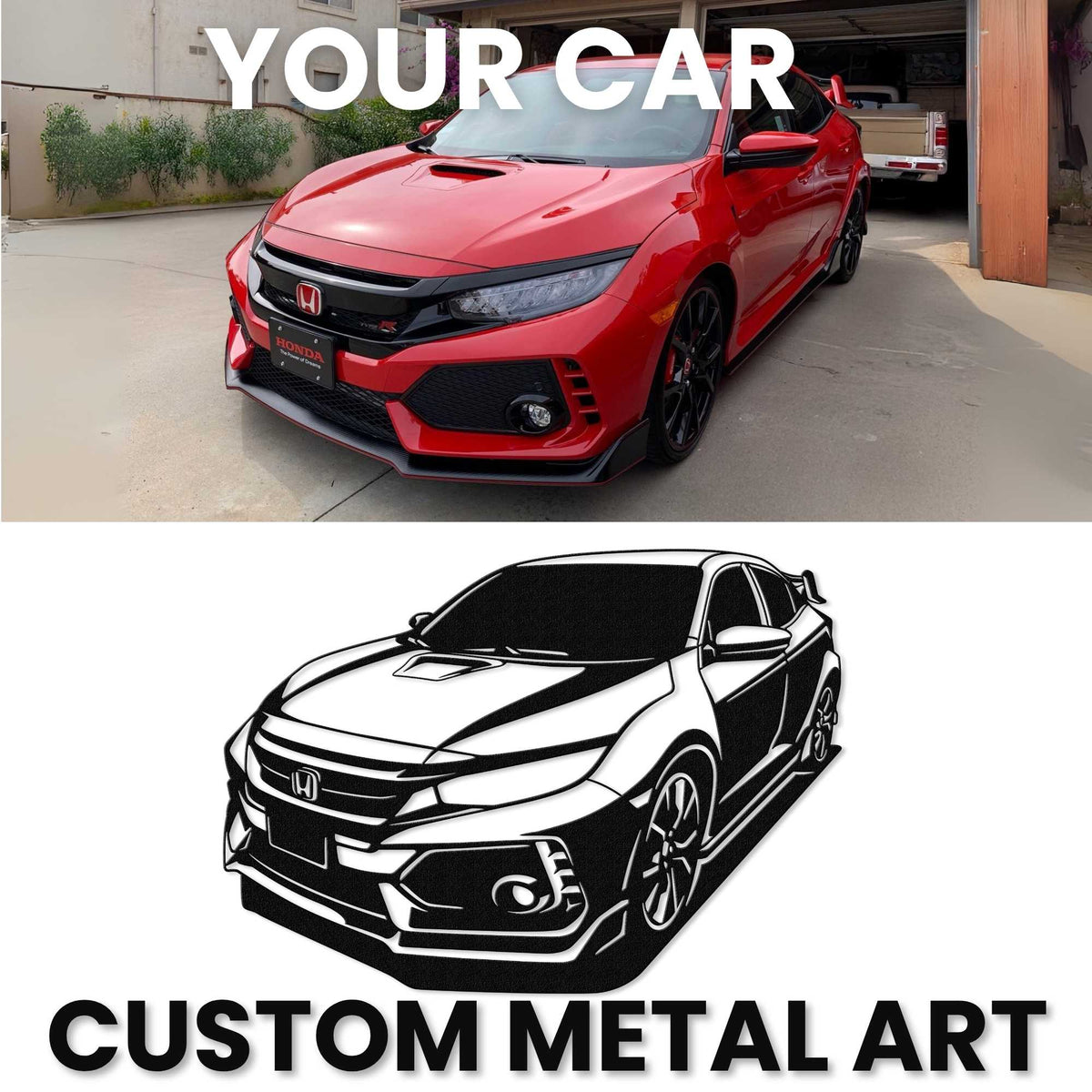 Your Custom Ride Metal Wall Art - 5 Colors
